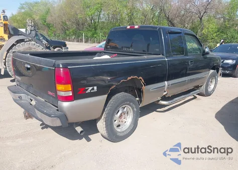2002 GMC Sierra 1500 Sle from USA, damaged, VIN 2GTEK19T621342644